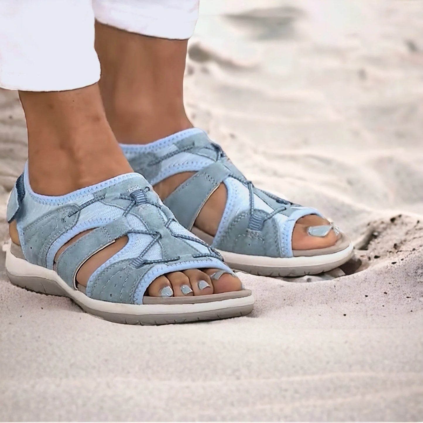 Euphoria Elegance Orthopedische sandalen | Ondersteunt en is verstelbaar naar jouw voeten