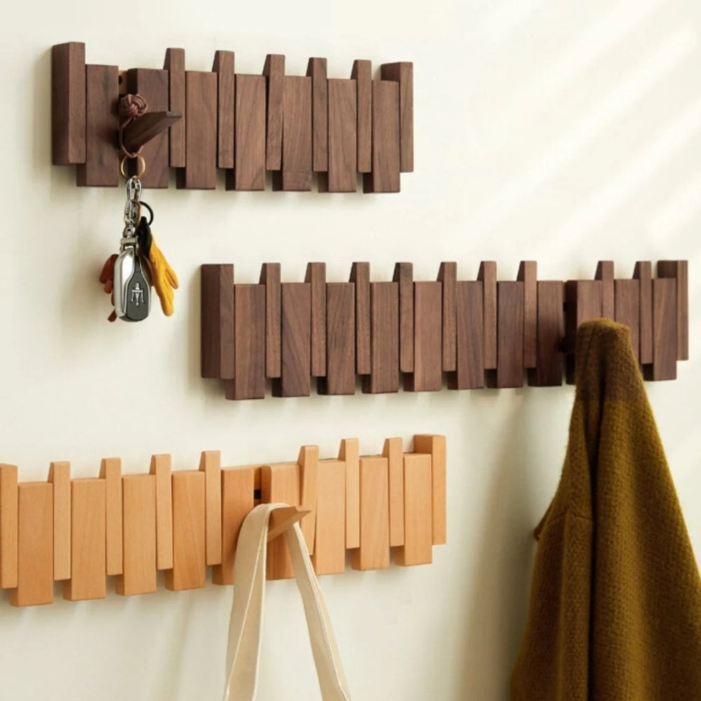 Piano Vouwbare Houten Flip Haak Wandrek