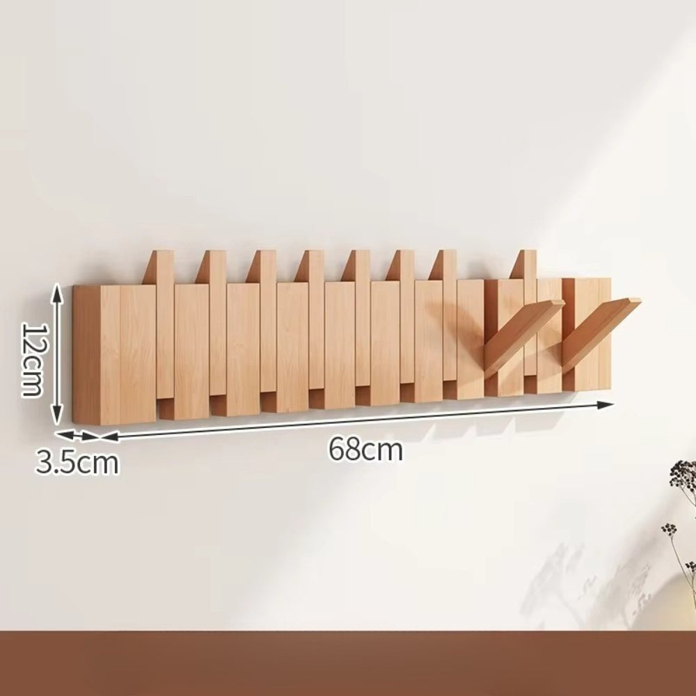 Piano Vouwbare Houten Flip Haak Wandrek