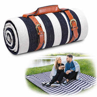 Vouwbare picknickdeken met waterdichte onderkant