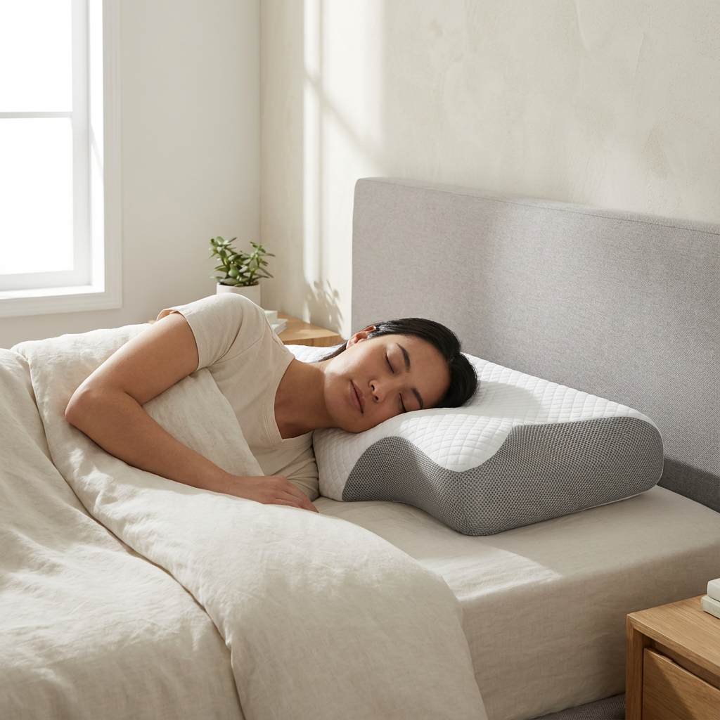 Canvarin – Ergonomisch Orthopedisch Traagschuim Kussen 1kg