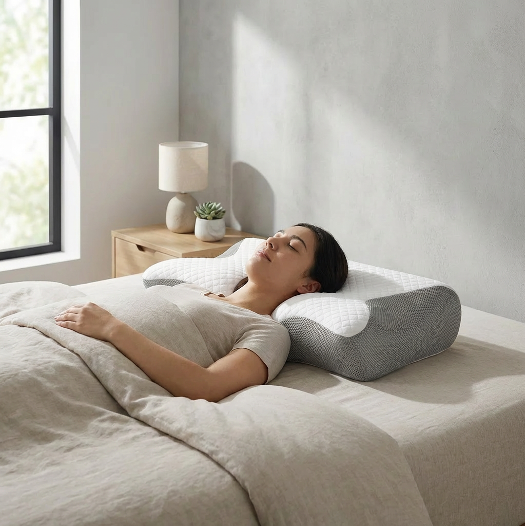 Canvarin – Ergonomisch Orthopedisch Traagschuim Kussen 1kg