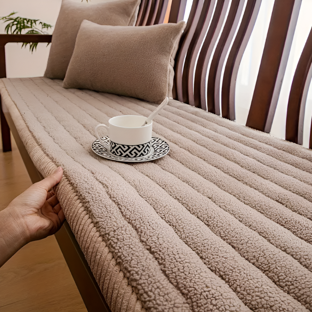 PolyesPlush - Zacht, Antislip en Huisdiervriendelijk Sofa Cover