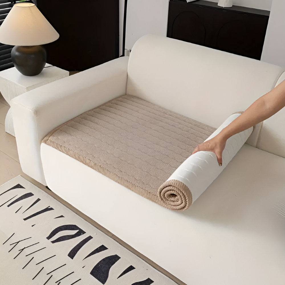 PolyesPlush - Zacht, Antislip en Huisdiervriendelijk Sofa Cover