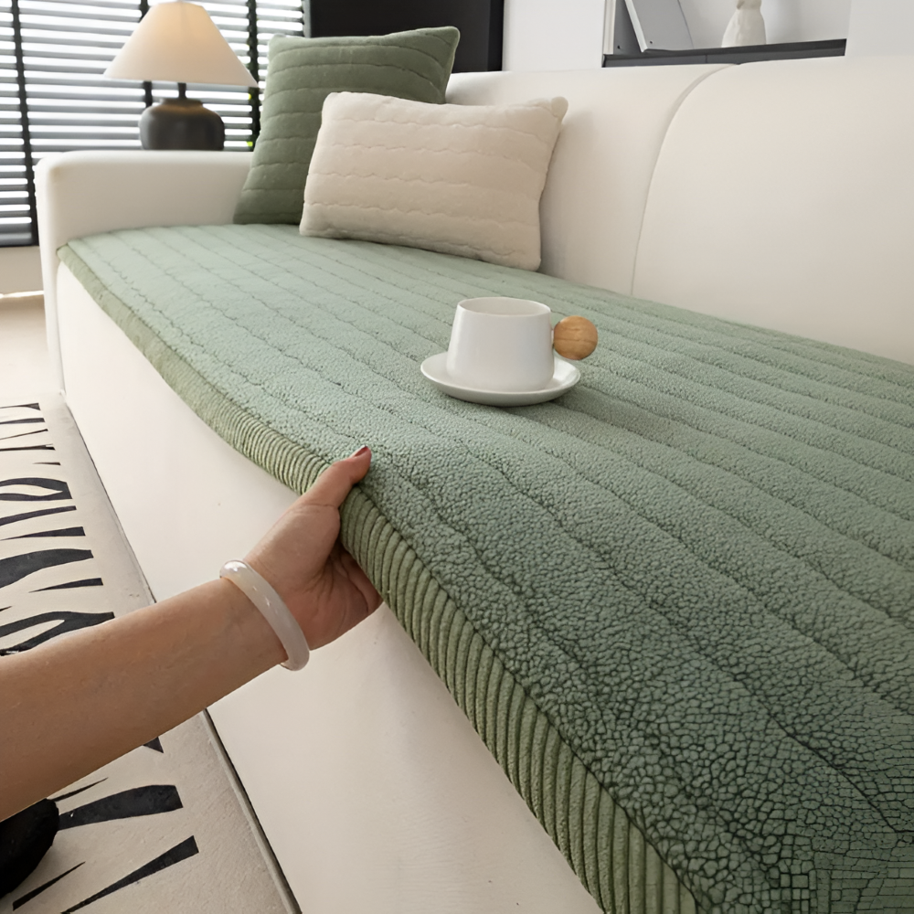 PolyesPlush - Zacht, Antislip en Huisdiervriendelijk Sofa Cover