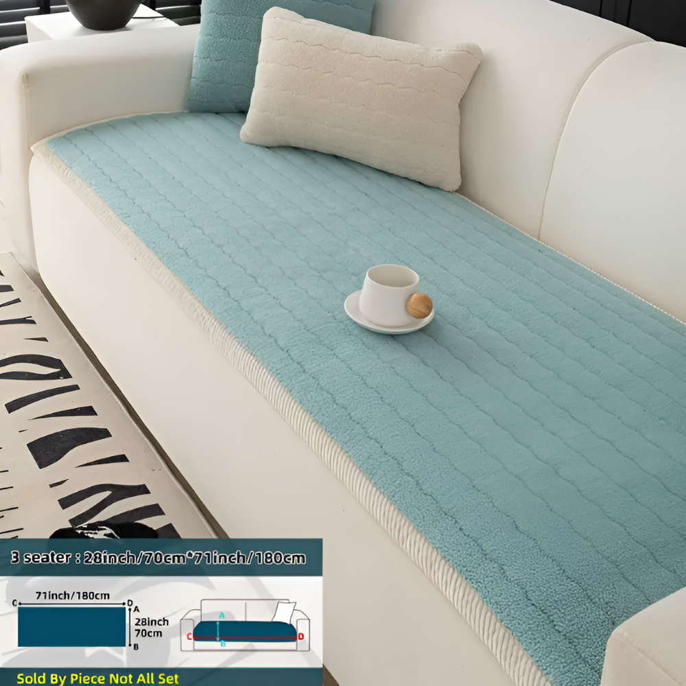 PolyesPlush - Zacht, Antislip en Huisdiervriendelijk Sofa Cover