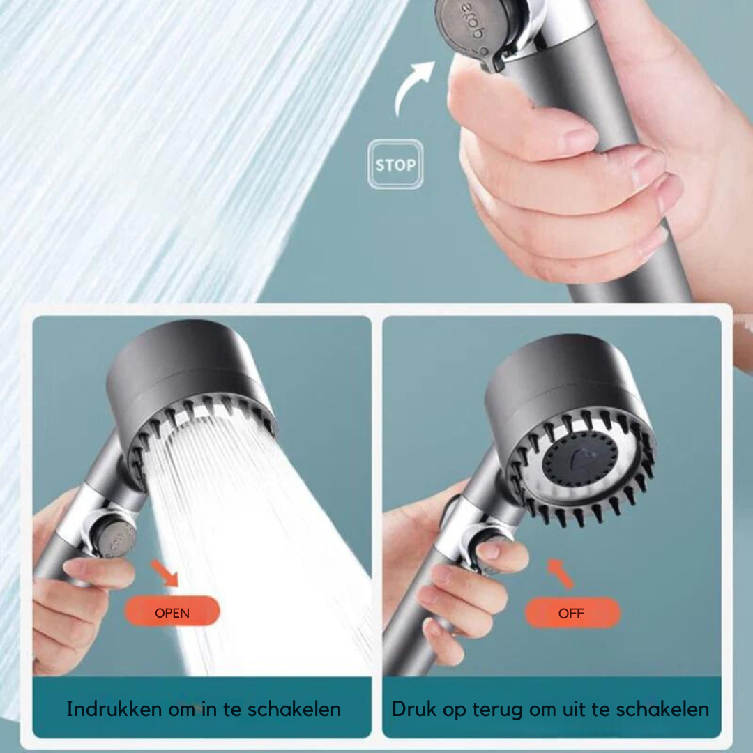 PureSpray | Ervaar een luxe douche zonder de schuld van hoge energierekeningen