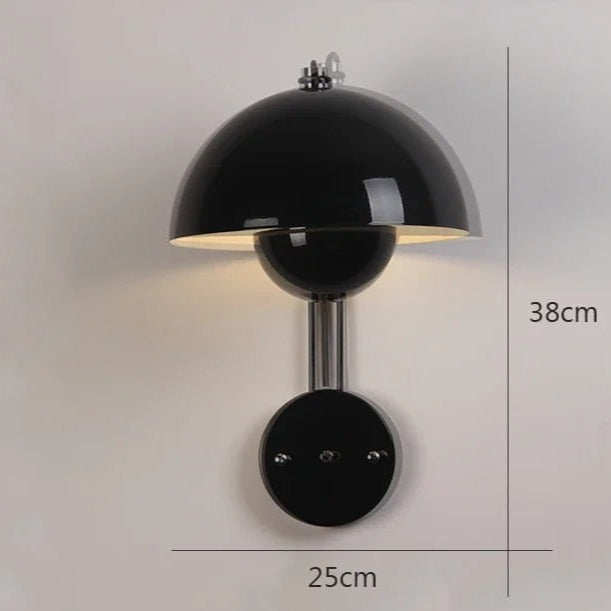 MushroomGlow - Elegante wandlamp voor een betoverend interieur