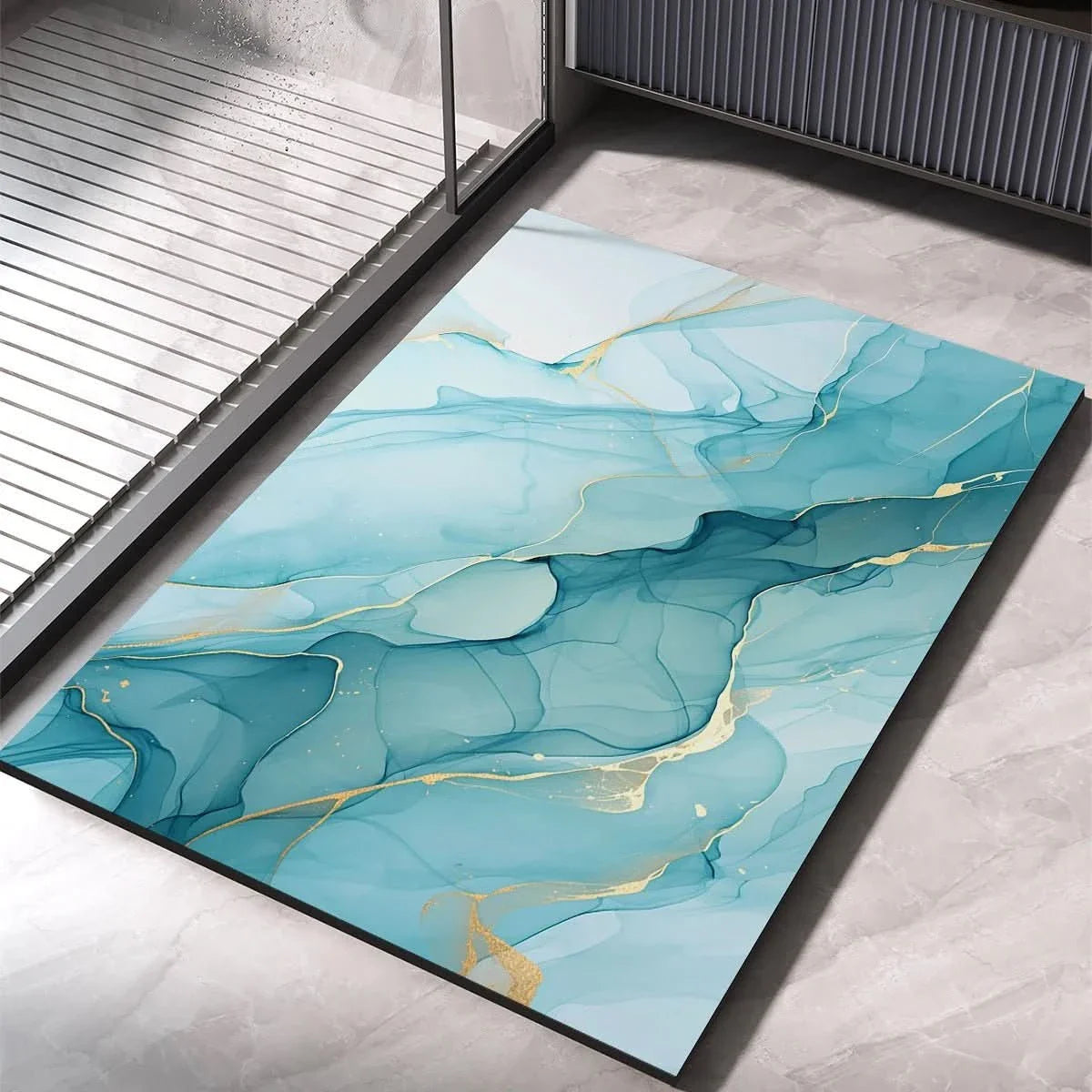 HydroAbsorb – Premium Diatomee-Mud Badmat, absorberend & antislip