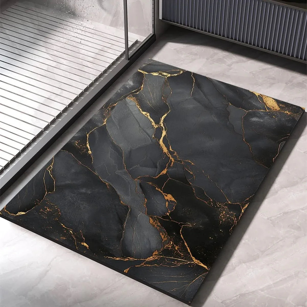 HydroAbsorb – Premium Diatomee-Mud Badmat, absorberend & antislip