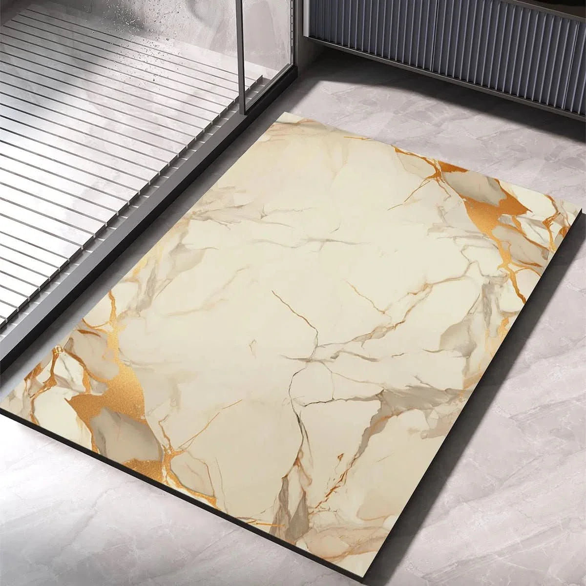 HydroAbsorb – Premium Diatomee-Mud Badmat, absorberend & antislip