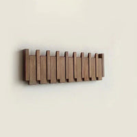 Piano Hout Kapstok Design | Elegante Wandhaak