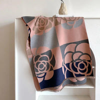 Reversible Gedrukt Kasjmier Sjaal – Elegant en Warm