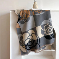 Reversible Gedrukt Kasjmier Sjaal – Elegant en Warm