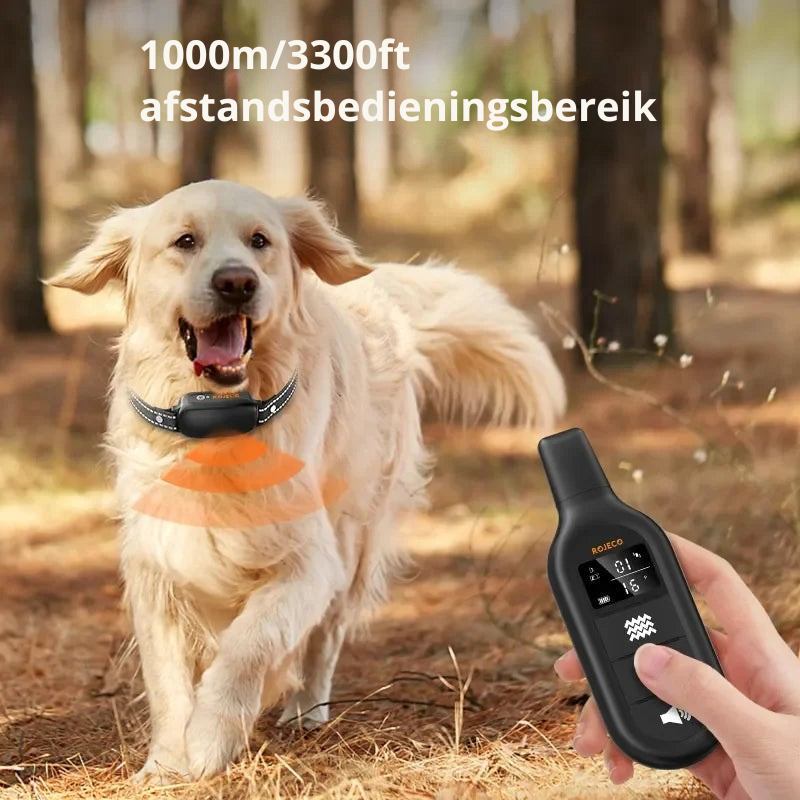 ProTrain – Oplaadbare waterdichte hondentrainingshalsband