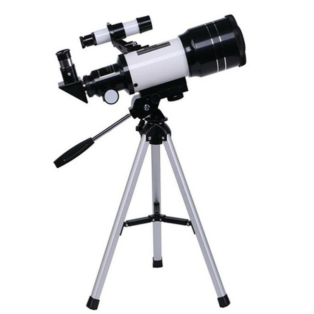 Professionele Telescoop 300/70mm | Draagbare Refractor Sterrenkijk Telescoop met Statief en Smartphone Adapter