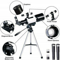 Professionele Telescope 300/70mm | Draagbare Refractor Telescope voor Astronomische Observatie met Statief en Smartphone-adapter