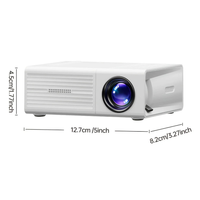 Skanto | Draagbare Mini HD LED Projector Thuisbioscoop Buiten 3000 Lumen