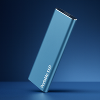 Draagbare externe SSD van Aluminium – Snelle overdrachten, licht ontwerp, USB-C