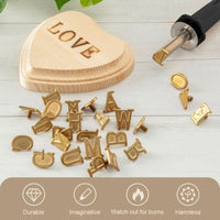 CraftMaster Pro Graveerset | 58-delig Houtbrand- & Graveergereedschap | Instelbare Temperatuur | DIY Knutselset | Hout, Leer & Metaal
