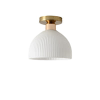 LumaDome Moderne Plafondlamp van Melkglas | Elegante Ontwerp | Perfect voor Woonruimtes