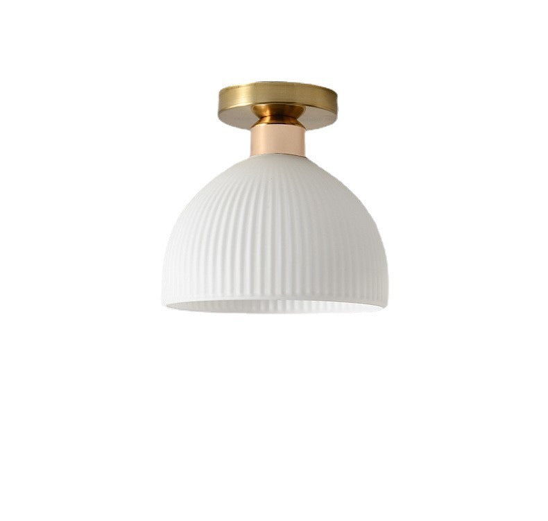LumaDome Moderne Plafondlamp van Melkglas | Elegante Ontwerp | Perfect voor Woonruimtes
