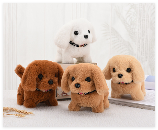 Interactieve Pluche Hond Robot Speelgoed