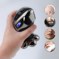 PitbullEdge Razor | Skull Shaver PRO Hoofd- en Gezichtscherper met Ergonomische Palm Grip