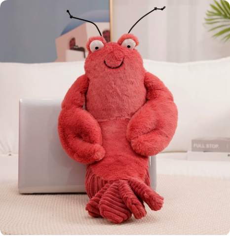 KrabKnuffel | Leuk pluche speelgoed in de vorm van een kreeft of krab voor kinderen