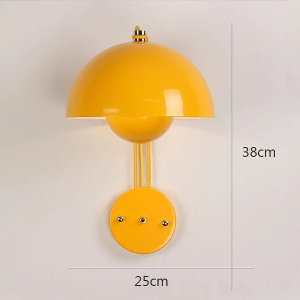 MushroomGlow - Elegante wandlamp voor een betoverend interieur