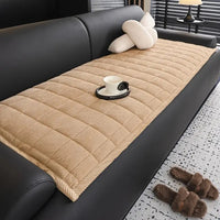 Gevoerde Sofa Beschermmat met Antislip Achterkant voor Sofa en Bank