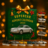 DRIVEVENTURE – Beperkte Supercar Adventskalender met 24 Precieze Miniatuurmodellen