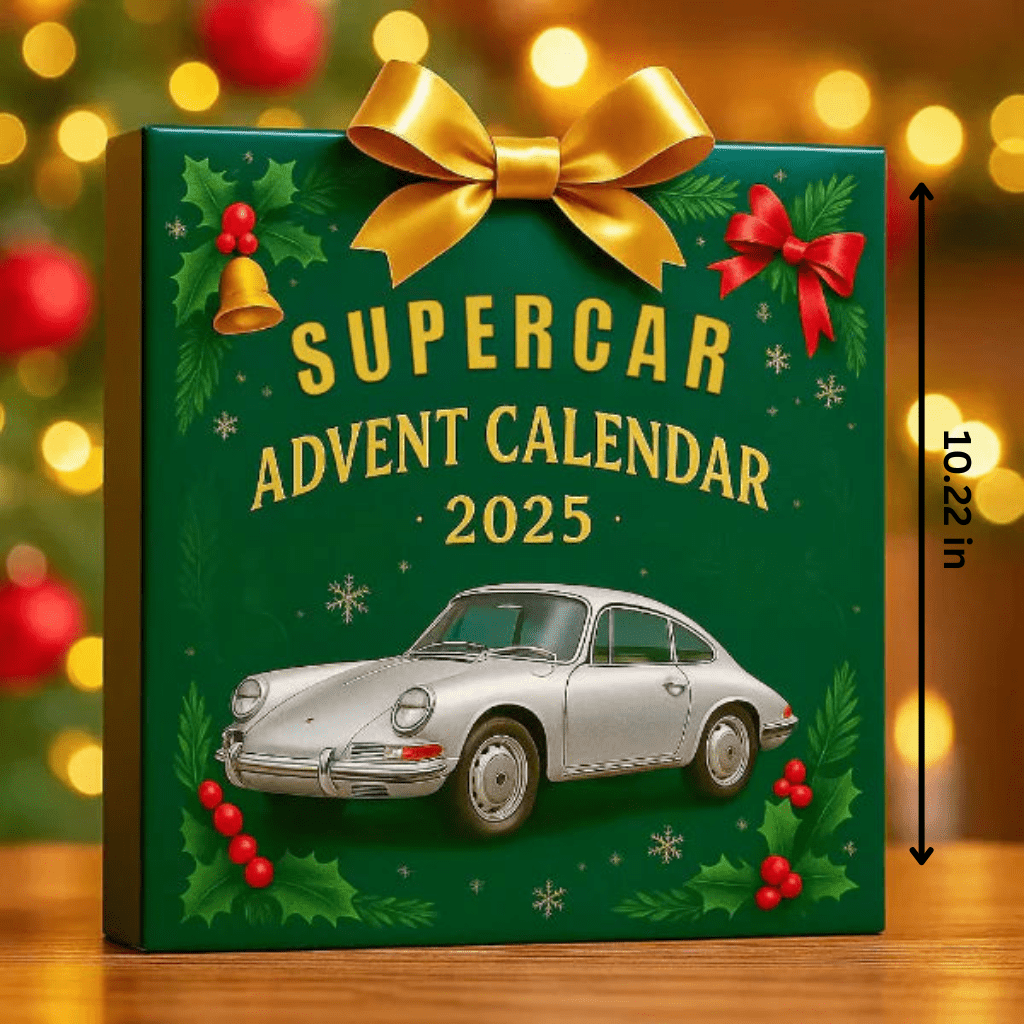 DRIVEVENTURE – Beperkte Supercar Adventskalender met 24 Precieze Miniatuurmodellen