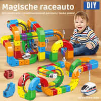 RAILBUILD – 3D-spoorwegset voor kinderen met oplaadbare locomotief