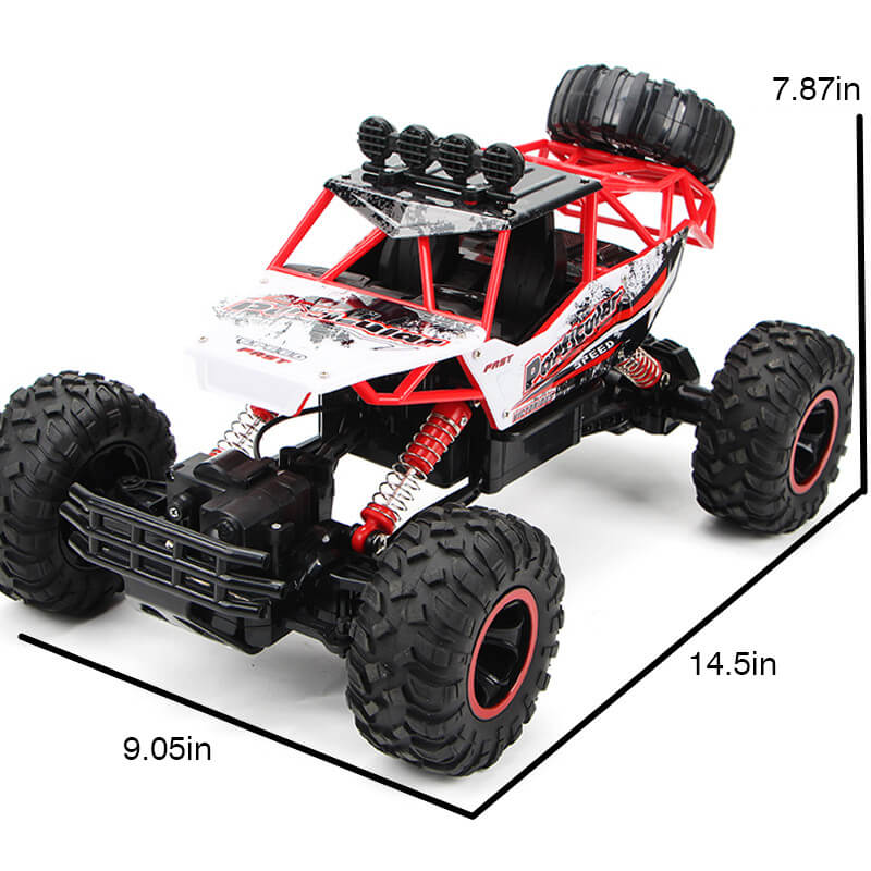 Afstandsbediend Auto, 4x4, Monstertruck, Rock Crawler, 2,4 G, Offroad-Klimauto