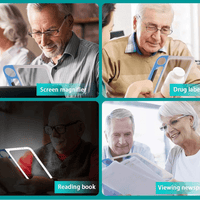 SEHKOMFORT – Handloep met LED & 5x/10x vergroting voor helder lezen