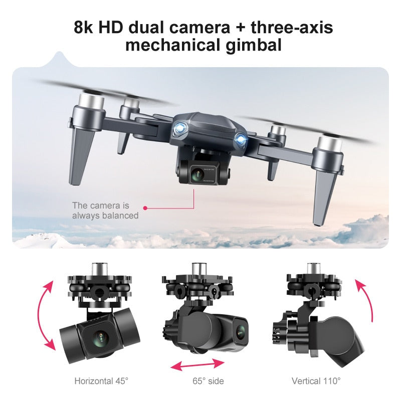Altaris Aero Drone Pro Levert 8K Camera's, GPS Stabilisatie, Verlengde Batterijduur