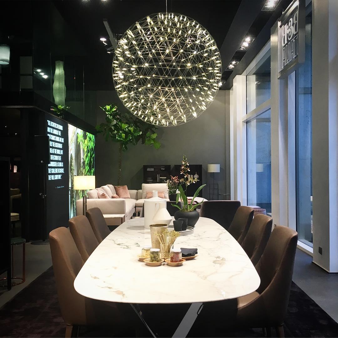 Ivthayra Luxe Postmoderne Gouden Bol Hanglamp