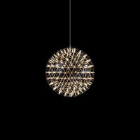 Ivthayra Luxe Postmoderne Gouden Bol Hanglamp