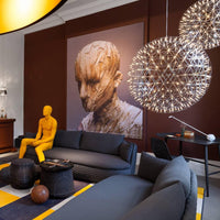 Ivthayra Luxe Postmoderne Gouden Bol Hanglamp