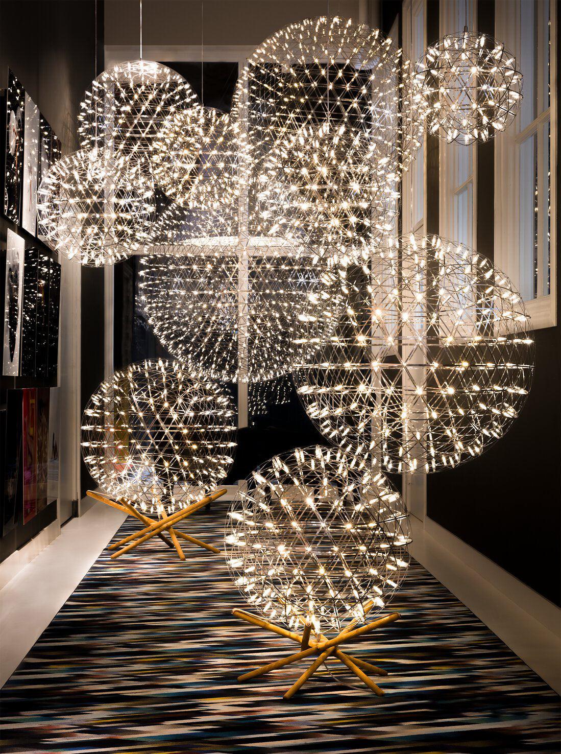 Ivthayra Luxe Postmoderne Gouden Bol Hanglamp