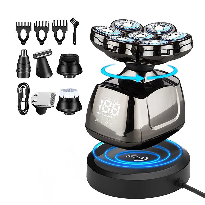 Scheerapparaat hoofd en lichaam - waterdicht & LED