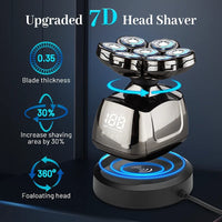 Scheerapparaat hoofd en lichaam - waterdicht & LED