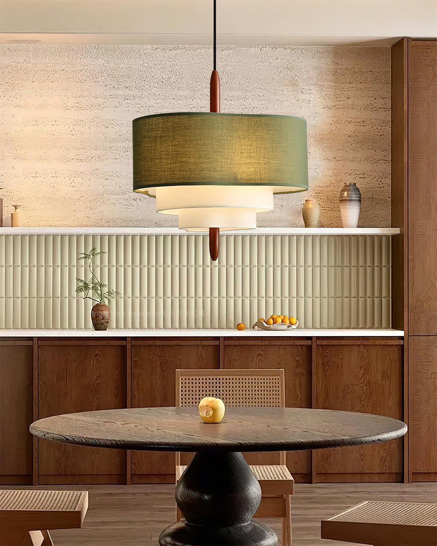 Ophel Hanglamp van Groene Stof