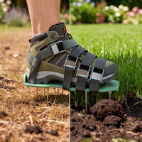 Grondbeluchterschoenen | Grond beluchten tijdens het lopen | Spike-harnasysteem | Groenstap