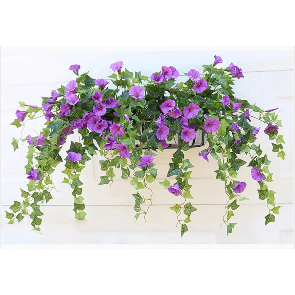 Realistische, UV-bestendige kunstmatige morning glory - Koop er een, krijg er een gratis!