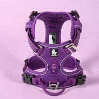 Reflecterende hondenharness | Verstelbare hondenhalsband met reflecterende details voor veiligheid