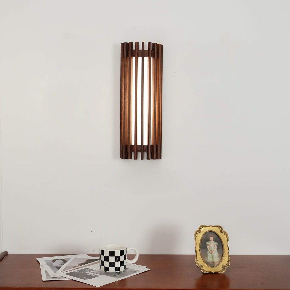 Neyra Walnoten Wandlamp