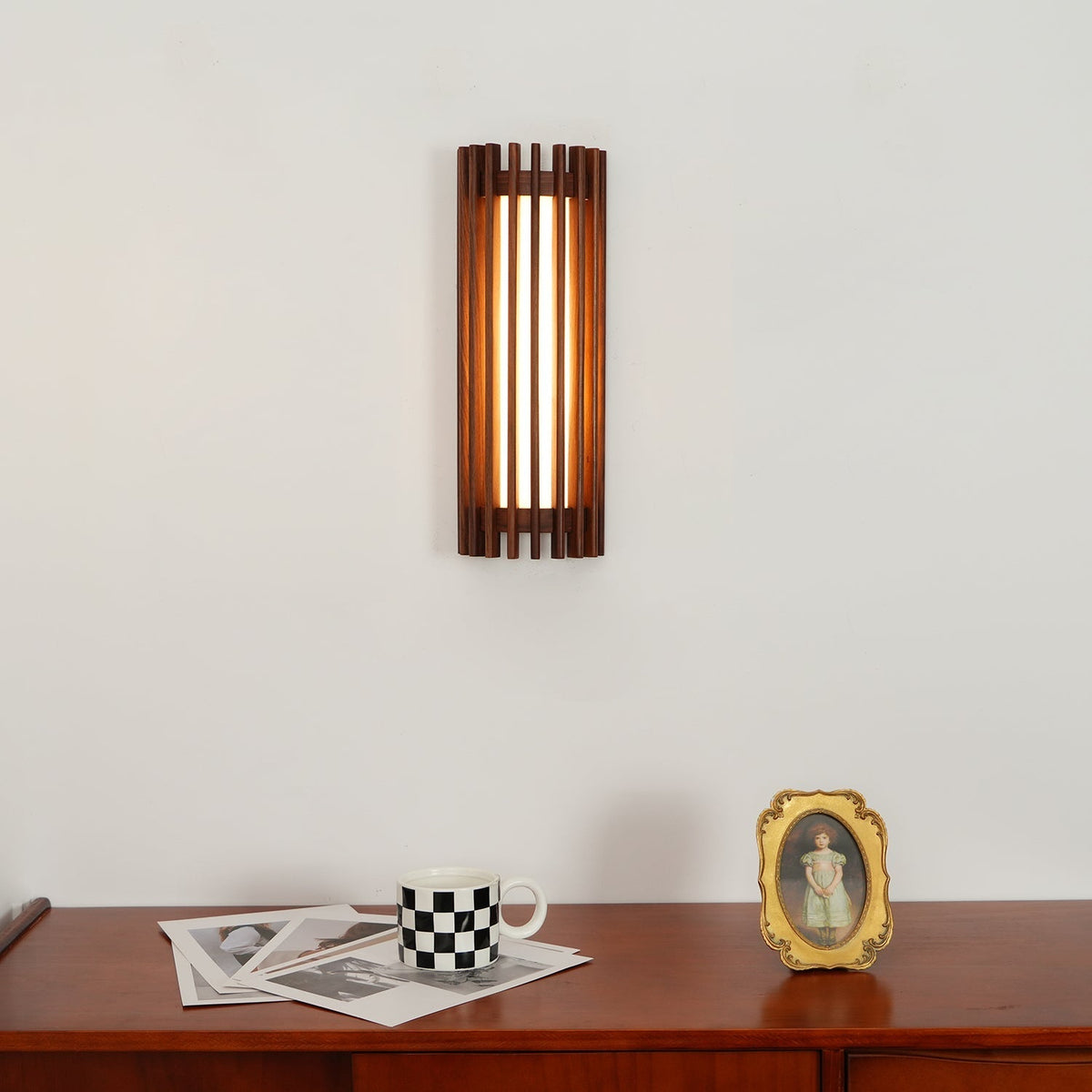 Neyra Walnoten Wandlamp