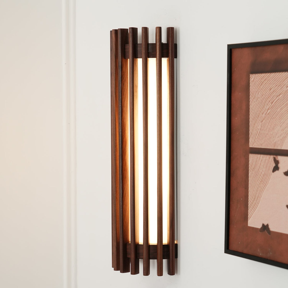 Neyra Walnoten Wandlamp
